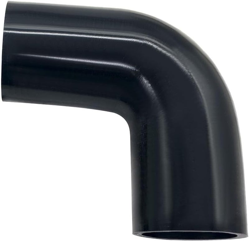 YSIL 2" to 2.5" 90 Degree Elbow Coupler Silicone Hose 4-Ply Reinforced Turbo Intercooler Intake Piping with T-Bolt Clamps 5MM Thickness - Image 4